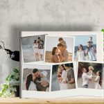 Tablou canvas colaj cu 6 poze – tablou personalizat de familie pentru decor cald și plin de amintiri