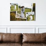 Tablou canvas colaj personalizat cu 3 poze – format modern, ideal pentru decor sau cadou creativ
