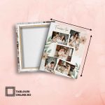 Tablou canvas personalizat colaj – cadou ideal cu amintiri unice