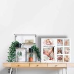 Tablou canvas personalizat cu poze și mesaj special – cadou unic și decor emoționant