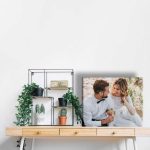 Tablou personalizat canvas cu o singură fotografie – cadou special și memorabil