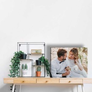 Tablou personalizat canvas cu o singură fotografie – cadou special și memorabil