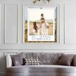 Tablou personalizat canvas cu portret și fundal natural