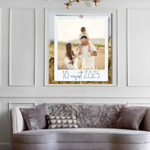 Tablou personalizat canvas cu portret și fundal natural
