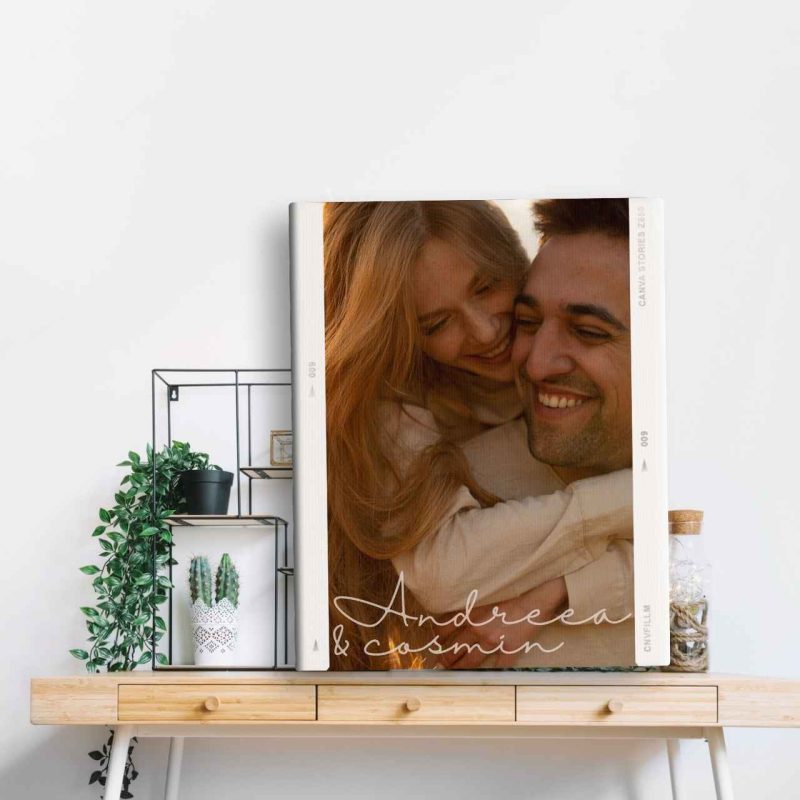 Tablou personalizat canvas cu poză și design minimalist – eleganță modernă pentru orice spațiu